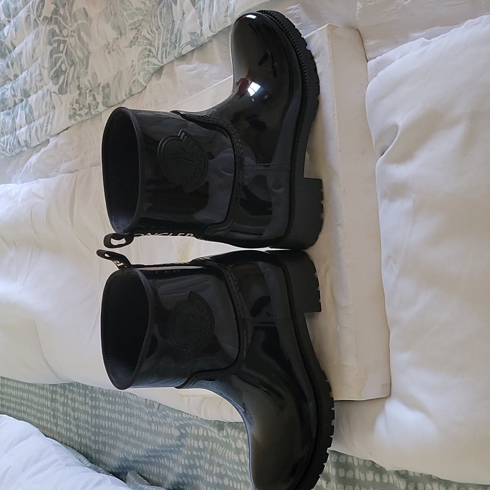 Moncler, black Raining boots - Picture 4 of 6